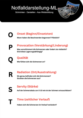 Druckdatei OPQRST Schema