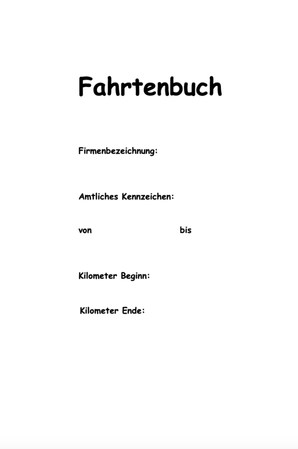 Fahrtenbuch – Bild 2